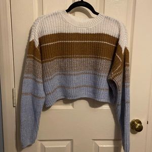 No Comment cropped sweater